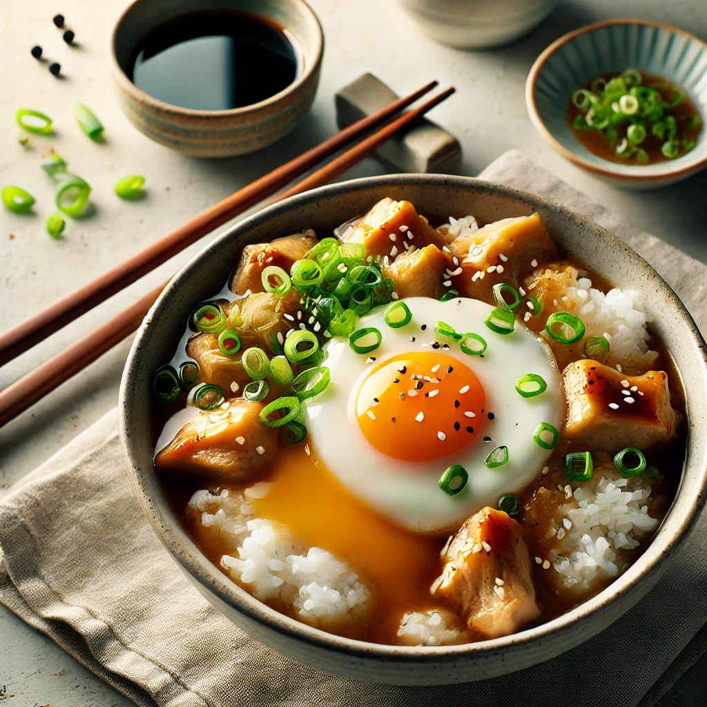 Oyakodon (Bol de Poulet et Œufs)