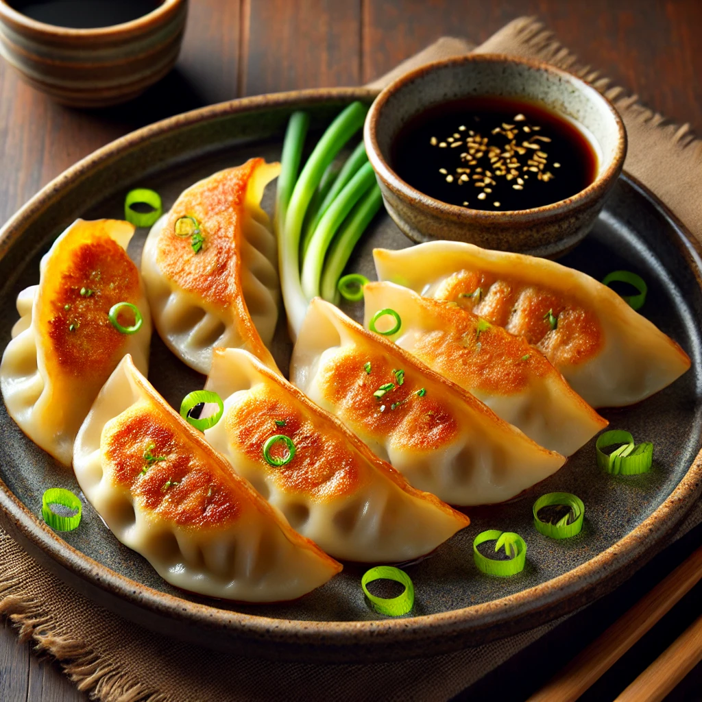 Poulet Gyoza (Raviolis Japonais au Poulet)