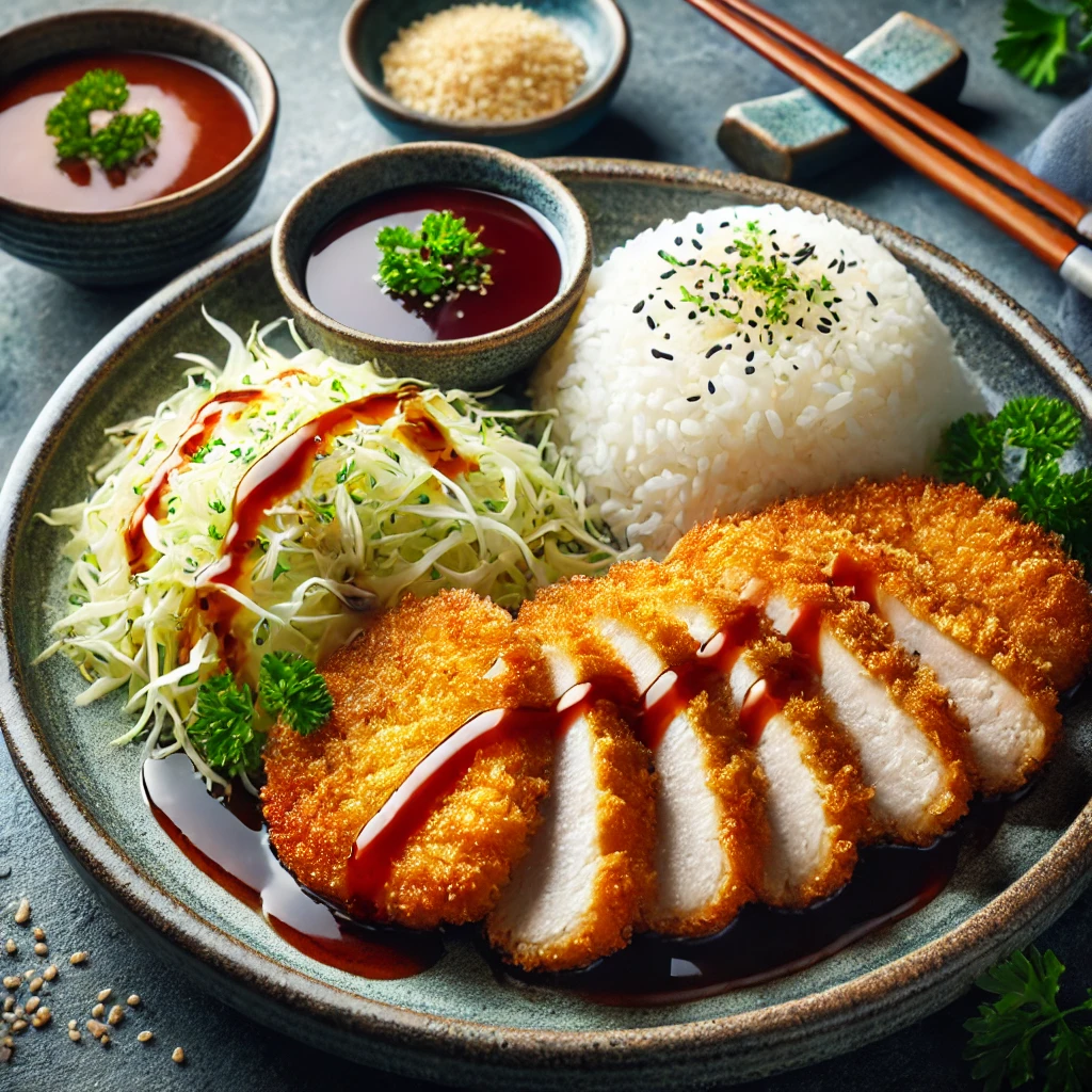 Poulet Katsu (Escalope de Poulet Panée)