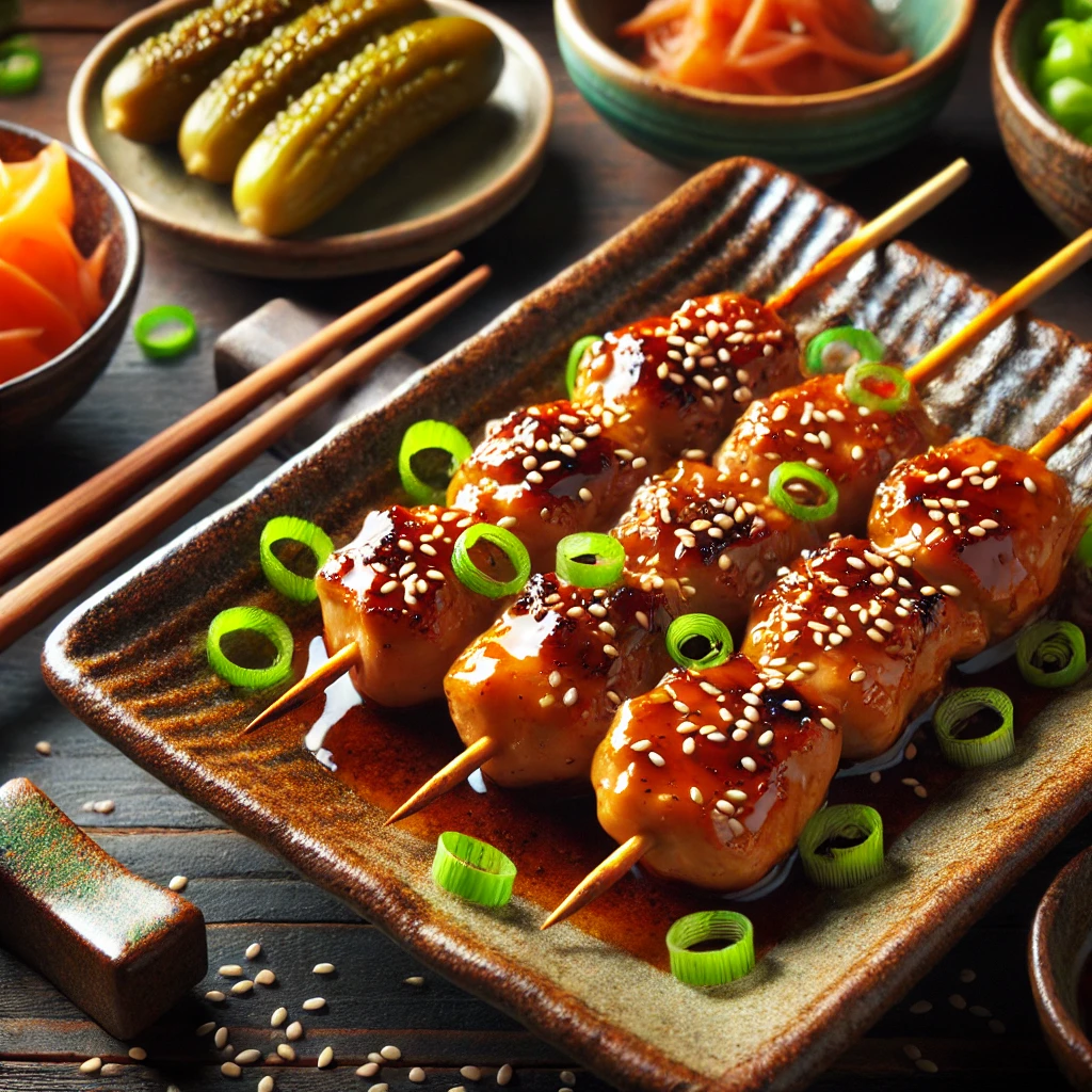 Yakitori (Brochettes de Poulet Japonaises)