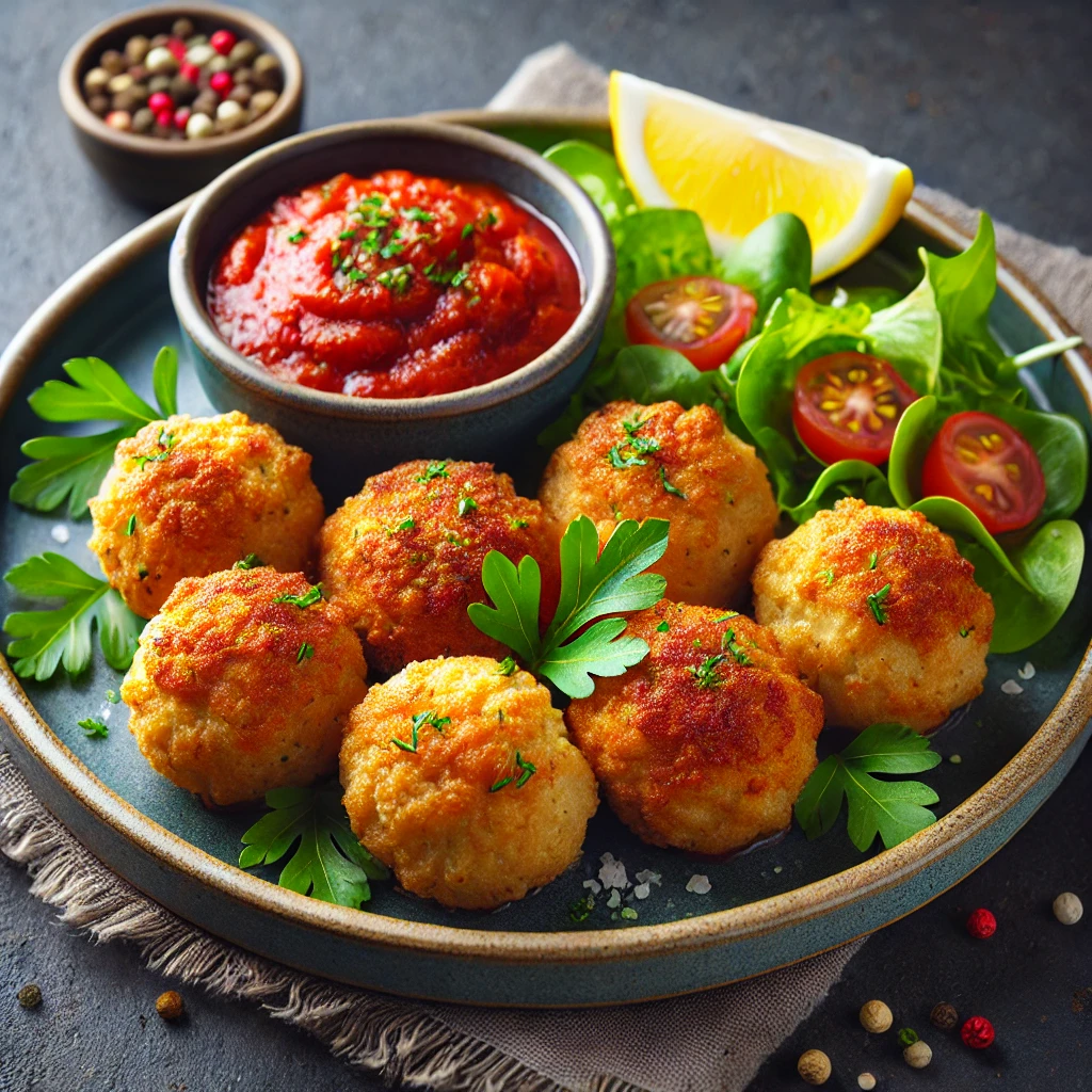 Boulettes de Poulet Sans Gluten