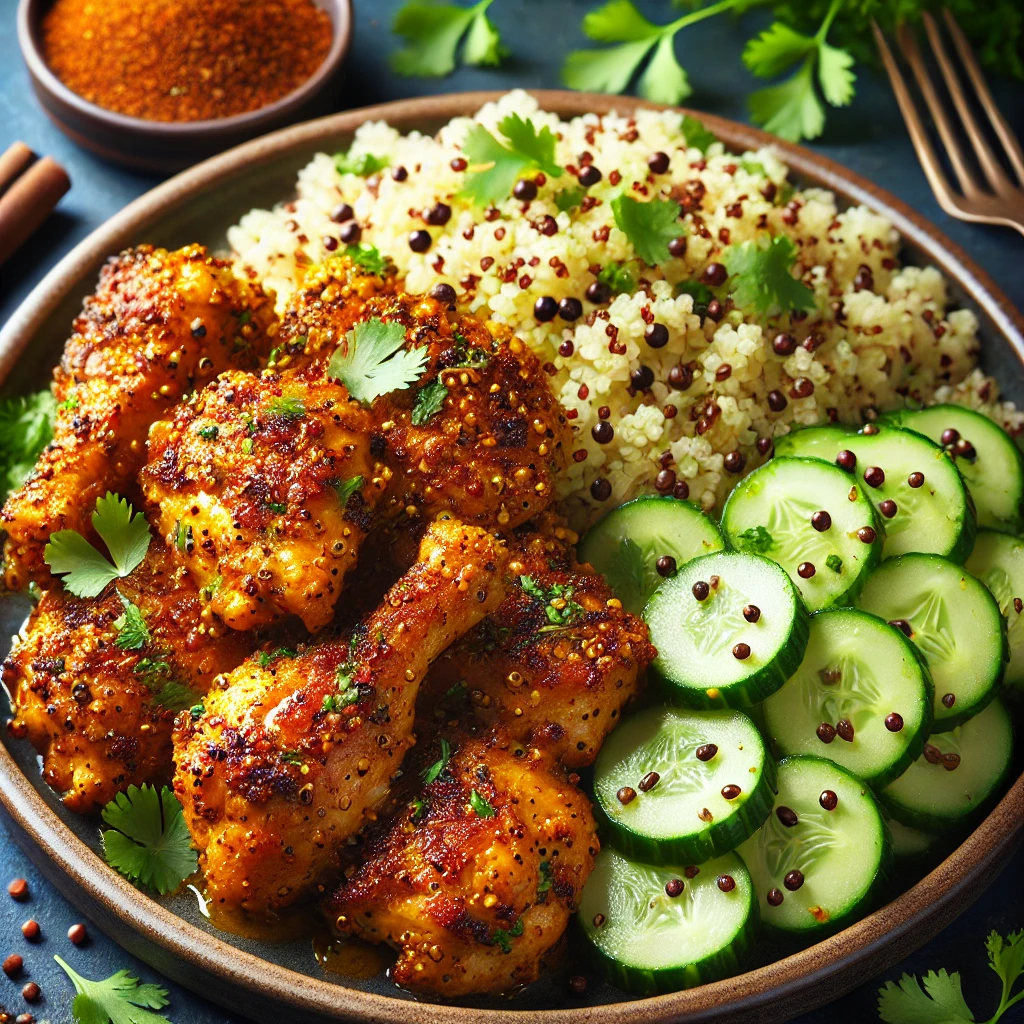 Poulet aux Épices Douces Sans Gluten